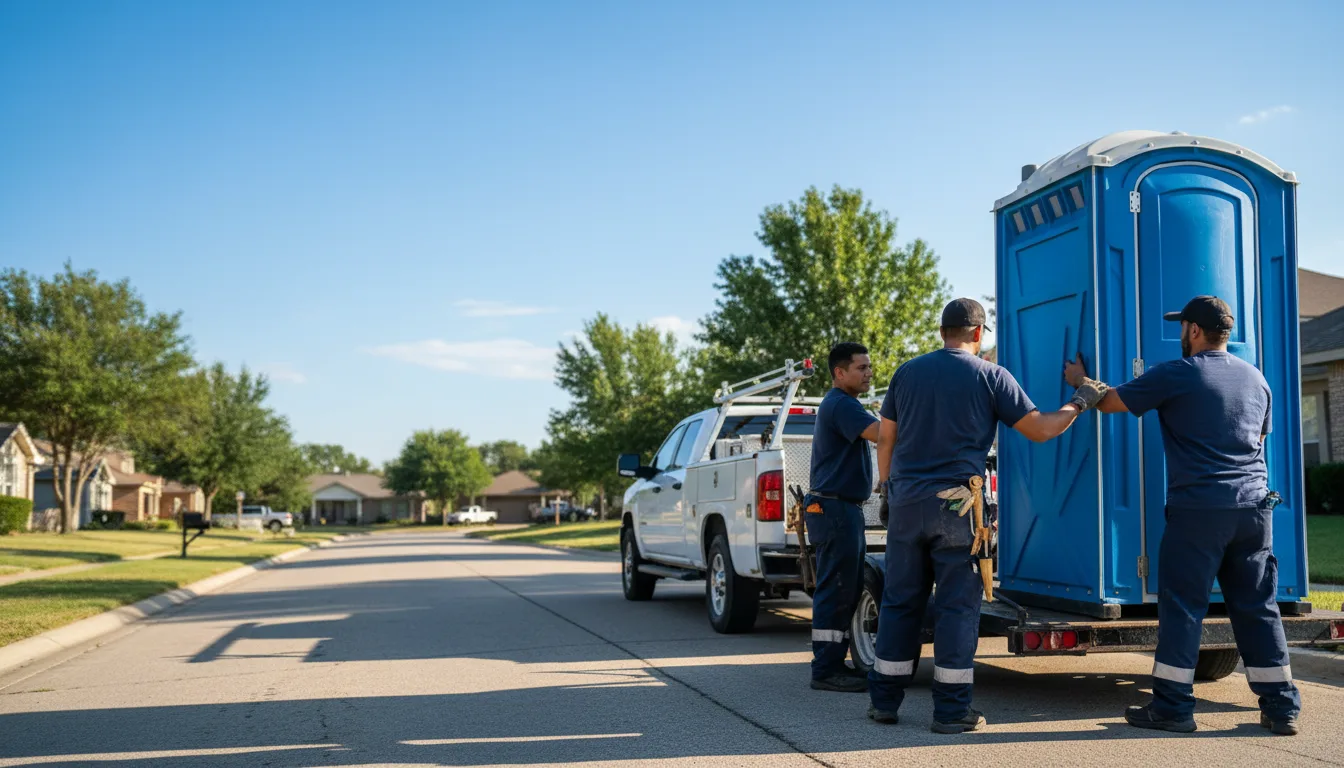 Portable Toilet Rental in Eagle Pass, TX near me